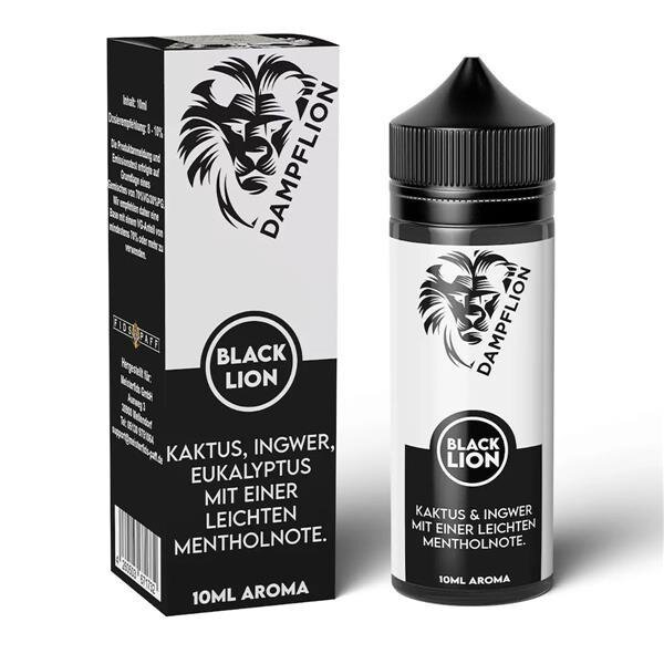 Dampflion - Black Lion + 10/120ml Steuerware DE