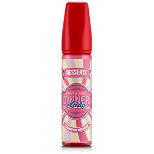 Dinner Lady - Desserts - Strawberry Macaroon 20/60ml