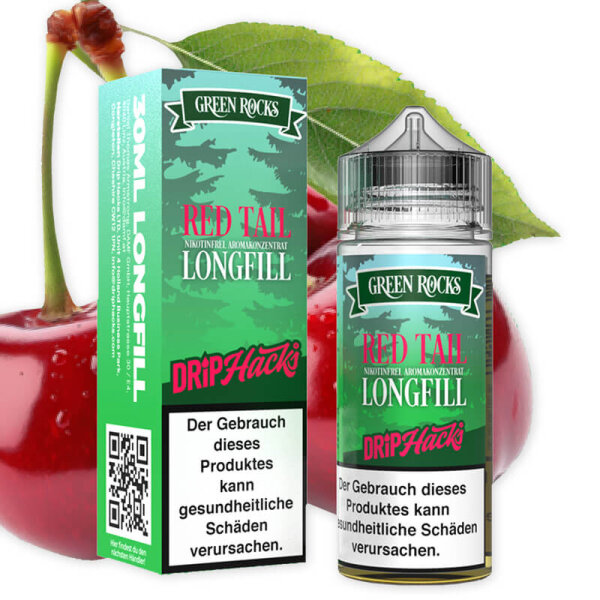 Drip Hacks Green Rocks Red Tail 30/120ml