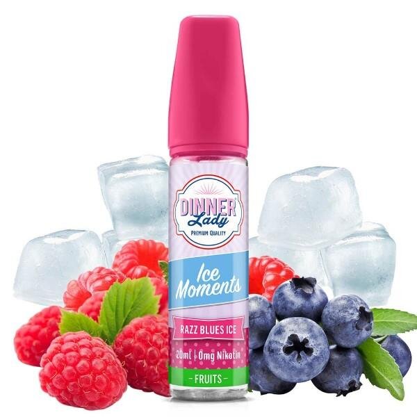 Dinner Lady - Ice Moments - Razz Blues Ice 20/60ml