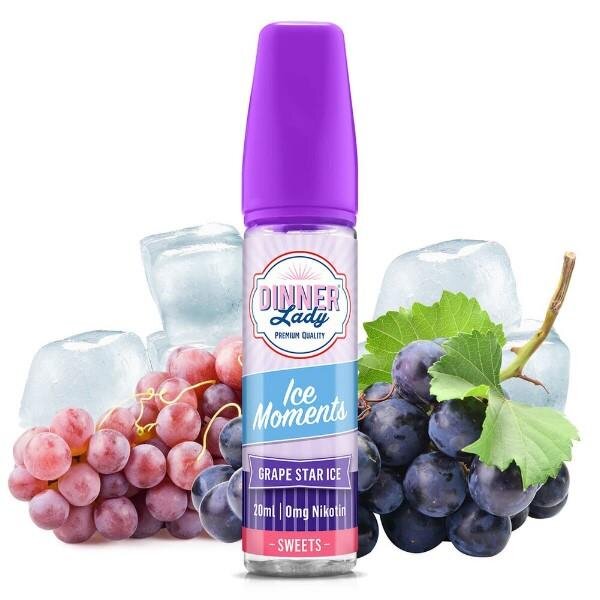 Dinner Lady Ice Moments Grape Star Ice 20/60ml