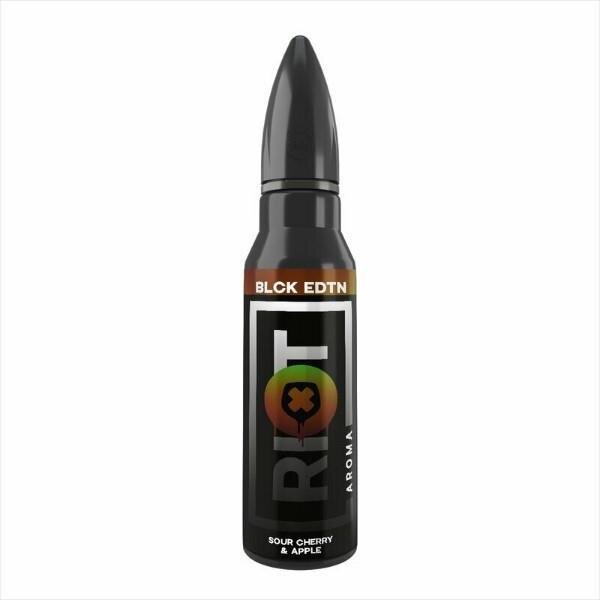 Riot Squad - Blck Edtn - Sour Cherry & Apple (Chapple) 15/60ml