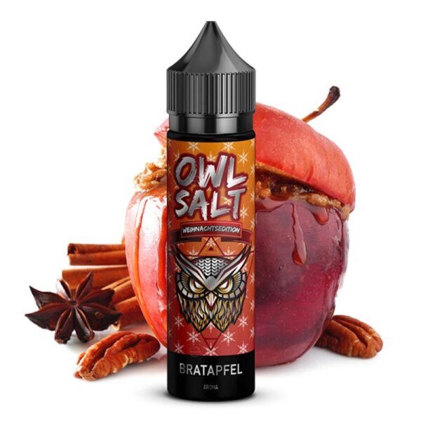 Owl Overdosed - Weihnachtsedition - Bratapfel 10/60ml