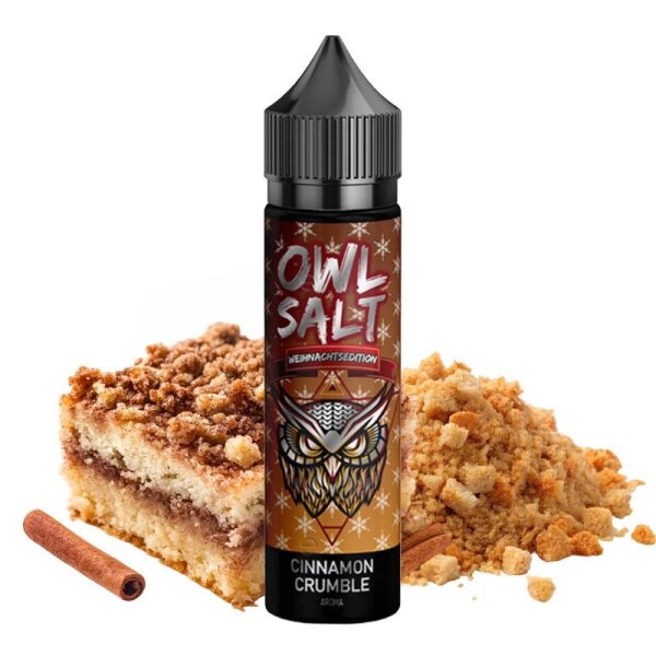 Owl Overdosed - Weihnachtsedition - Cinnamon Crumble 10/60ml